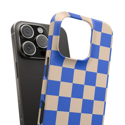 Blueberry Checks - Snap