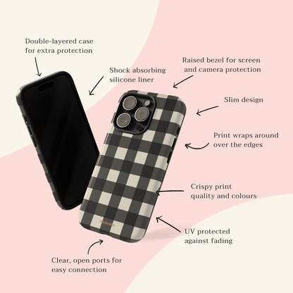 Gingham Noir