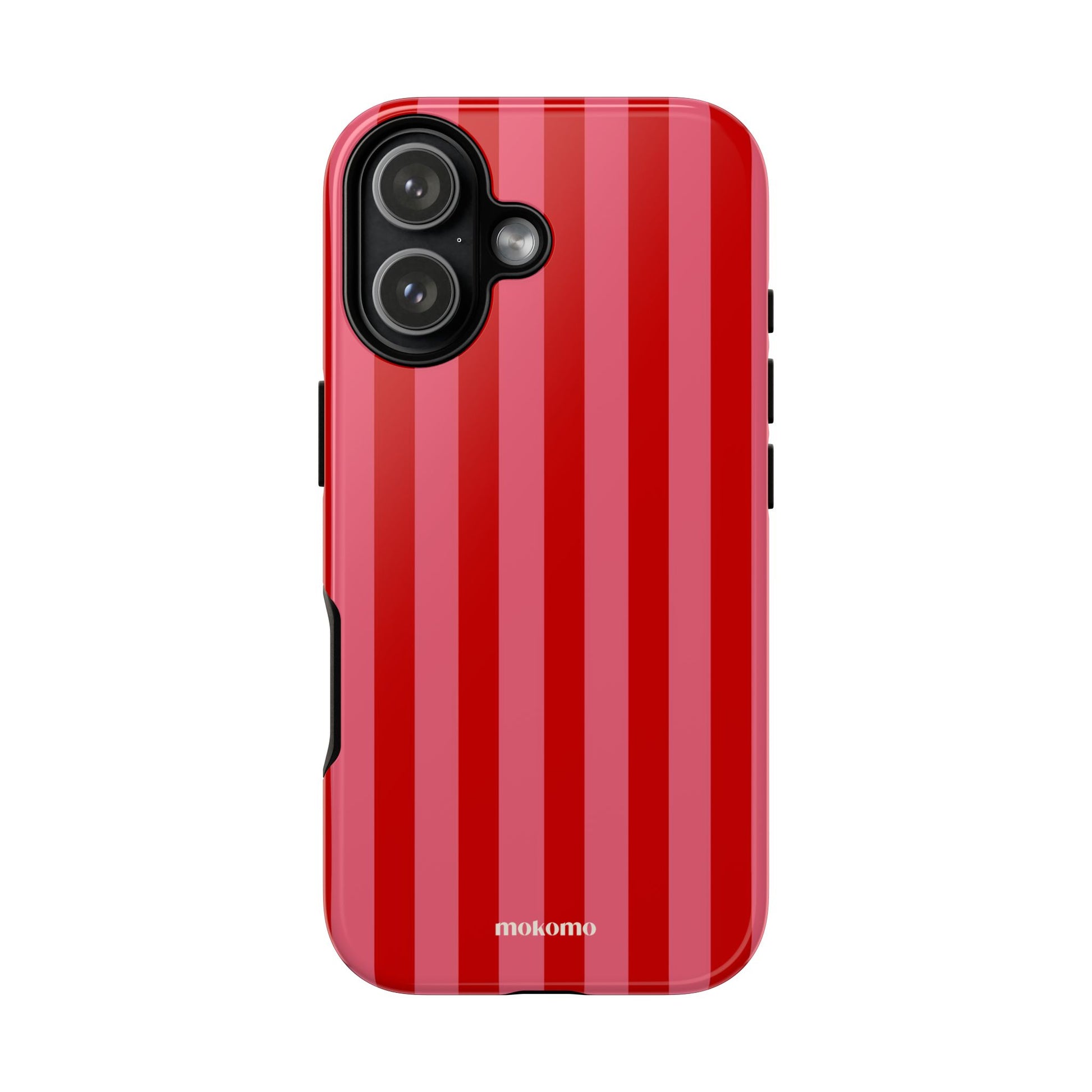 Pink Stripes Phone Case – Mokomo Pink Stripes Phone Case – Mokomo